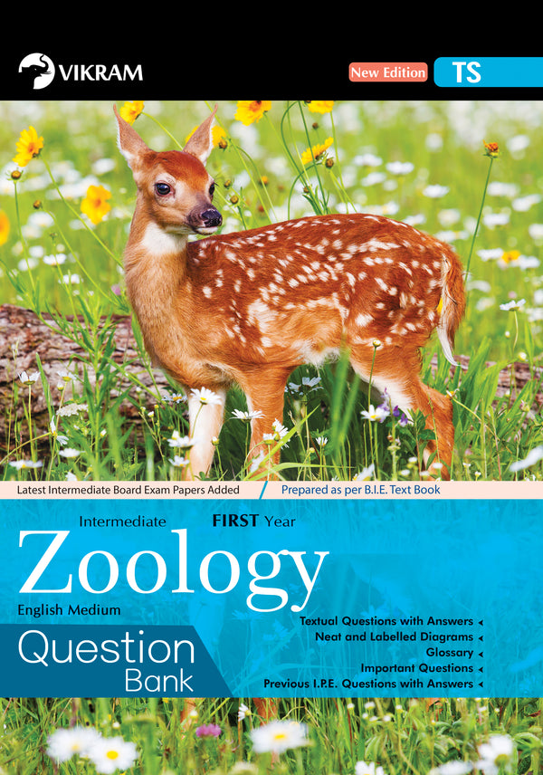 Intermediate First Year  ZOOLOGY (EM) Question Bank (Telangana)