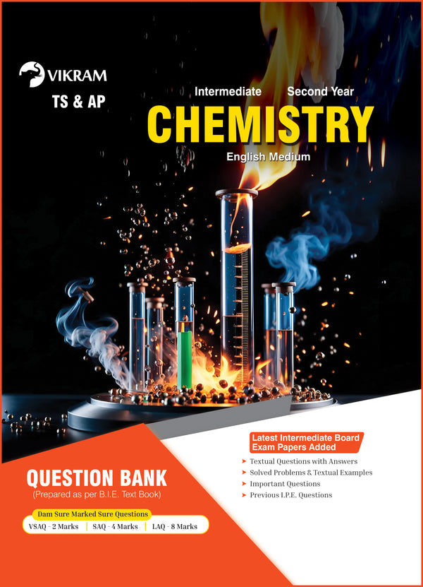 Intermediate  Second Year CHEMISTRY (EM) Question Bank Andhra Pradesh & Telangana