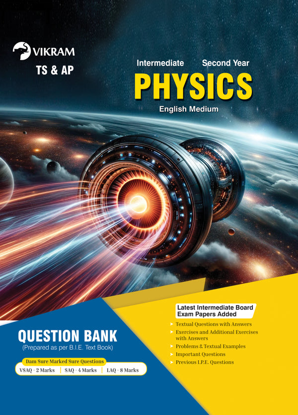 Intermediate  Second Year PHYSICS (EM) Question Bank (Andhra Pradesh & Telangana)