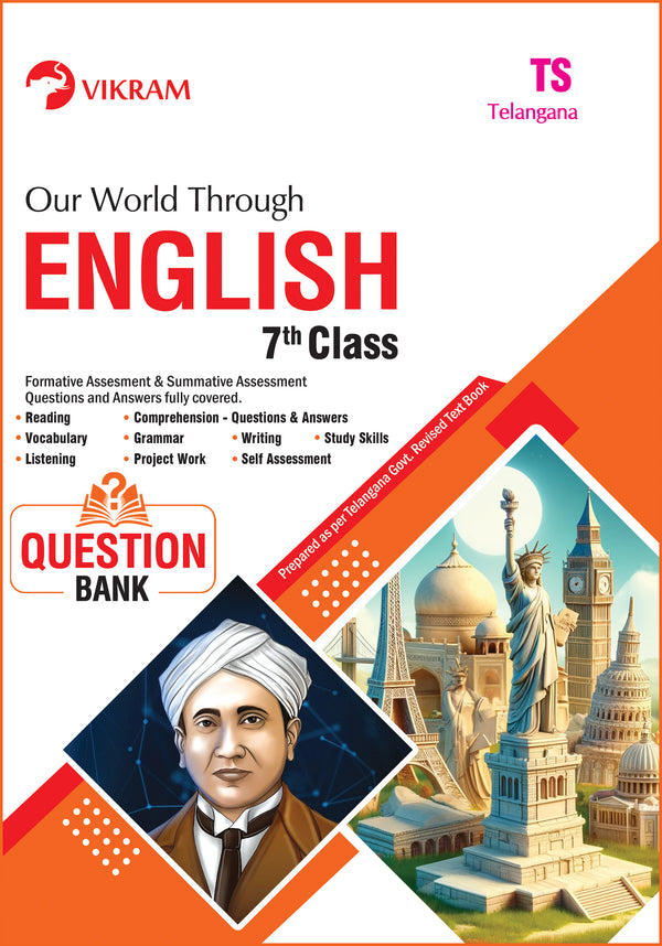 7th Class - ENGLISH - Question Bank (Telangana)