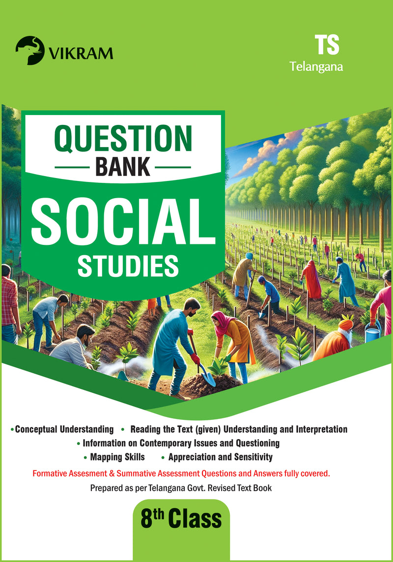 8 Class - Social Studies - Question Bank - Telangana