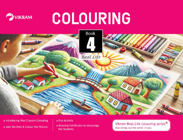 Real Life Colouring Book - 4