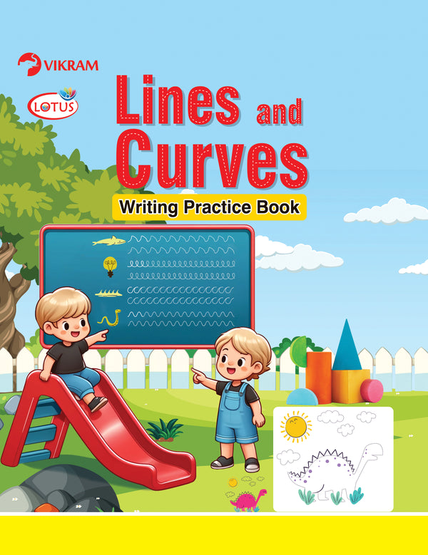 Lotus - Lines and Curves - Writing Practice Book