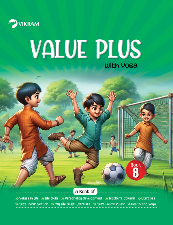 Vikram Value Plus with Yoga Textbook - 8